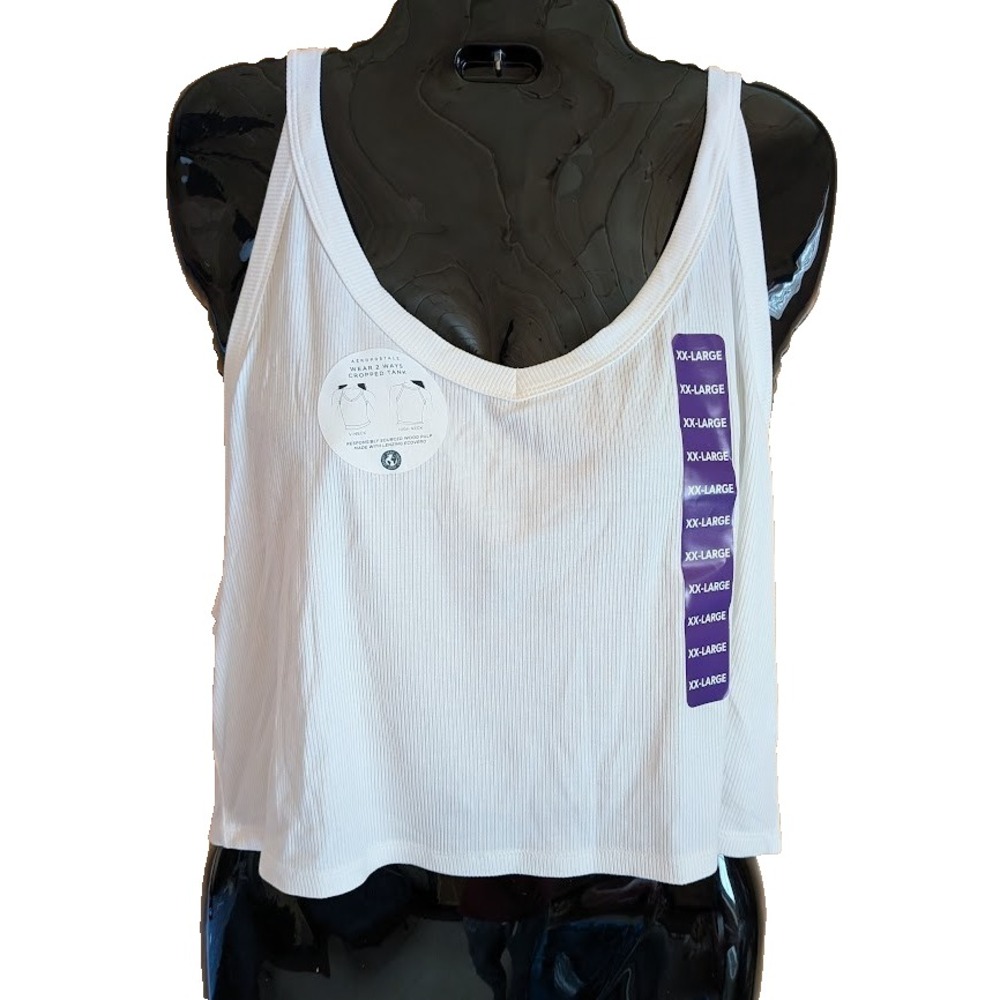 Aeropostale Womens 2XL Tank Top Wear 2 Ways Sustainable Eco Friendly Fabric